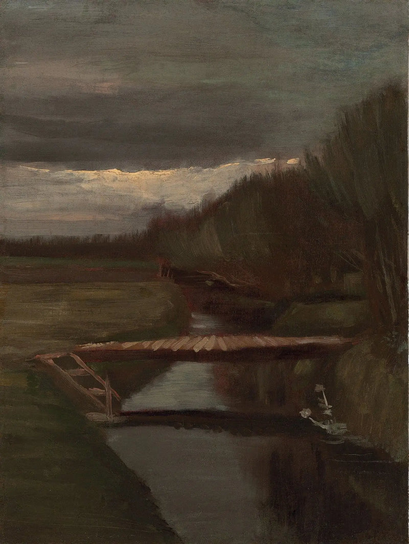 Brug over een greppel - Vincent van Gogh