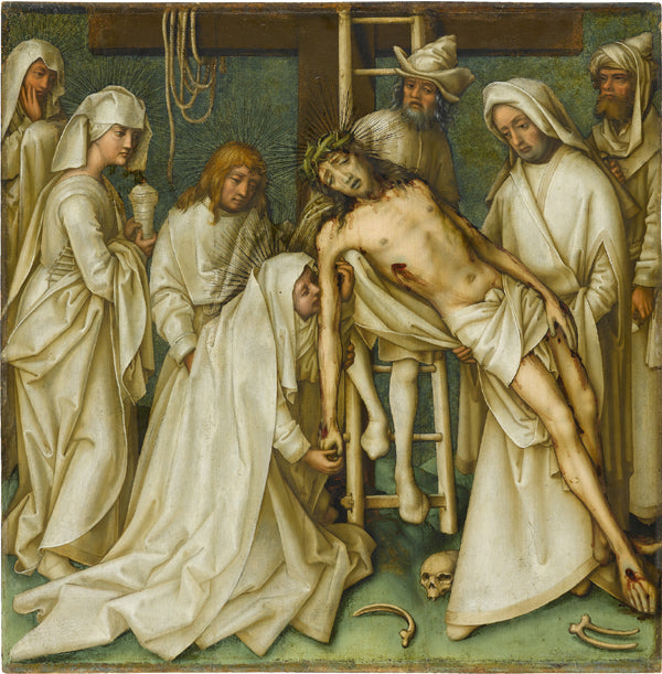 Passion grise: Descente de la Croix - Hans Holbein the Elder - Alpha Reproduction