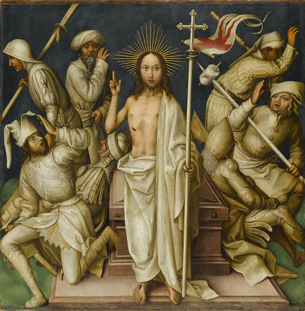 Passie grijs: De Opstanding van Jezus - Hans Holbein de Oudere