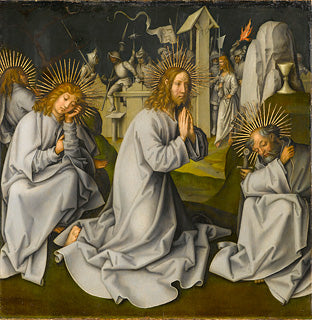 Geleerde passie: Christus op de Olijfberg - Hans Holbein de Oudere