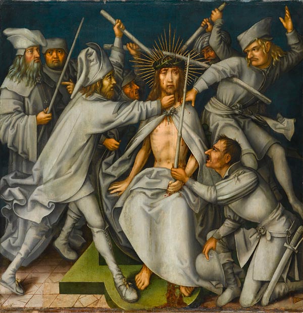 Passie grijs: De kroning met doornen - Hans Holbein de Oudere