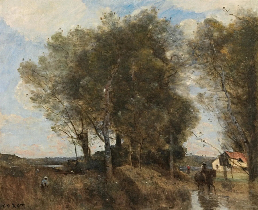 Passie - Jean-Baptiste Camille Corot