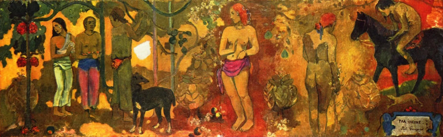 Tahitiaanse pastorale - Paul Gauguin