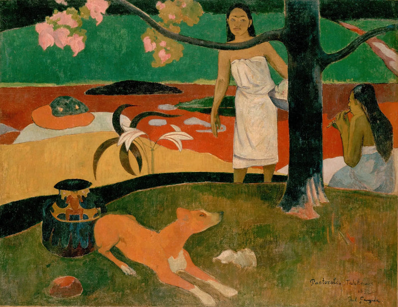 Tahitiaanse pastorales - Paul Gauguin