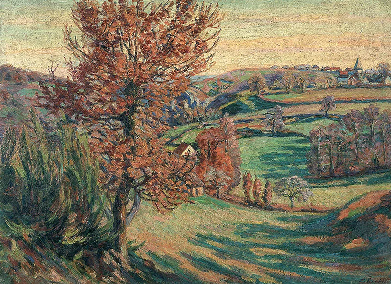 Weidegebied van de Granges Crozant - Armand Guillaumin