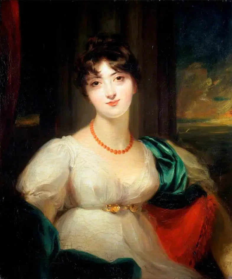 Paulina (1784–1823), eerste vrouw van Sir Codrington Edmund Carrington - Thomas Lawrence
