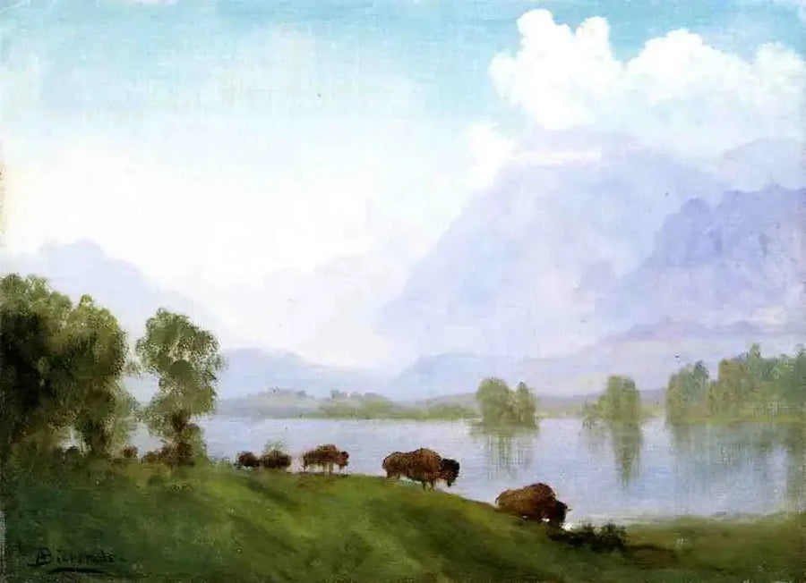Land van de bizons - Albert Bierstadt

Source:
Pays des bisons - Albert Bierstadt
