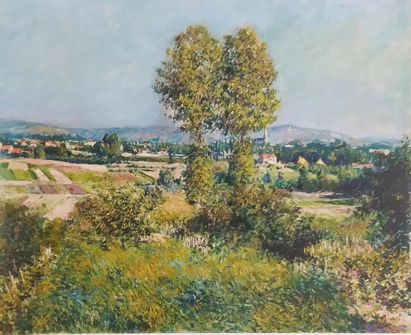Landschap in Argenteuil - Gustave Caillebotte