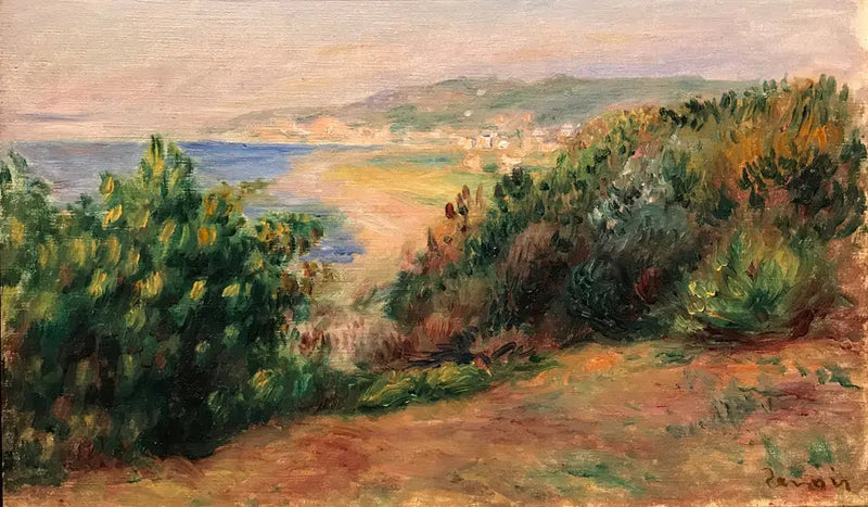 Landschap bij Cagnes - Pierre-Auguste Renoir