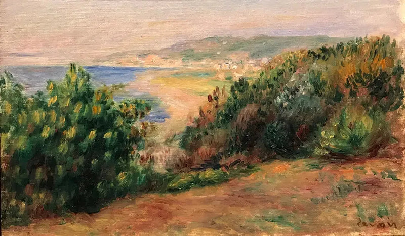 Landschap bij Cagnes - Pierre-Auguste Renoir