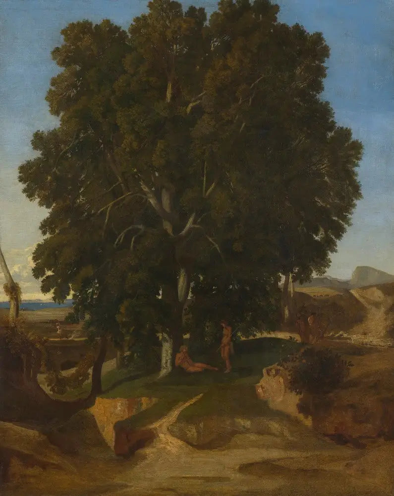 Landschap in antieke stijl - Gustave Courbet