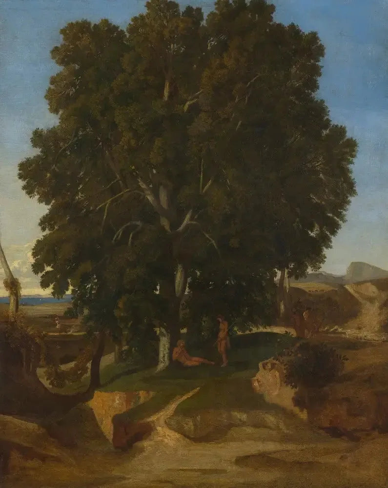Landschap in antieke stijl - Gustave Courbet