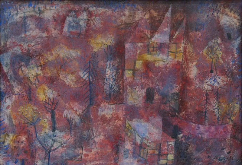 landschap met kind - Paul Klee