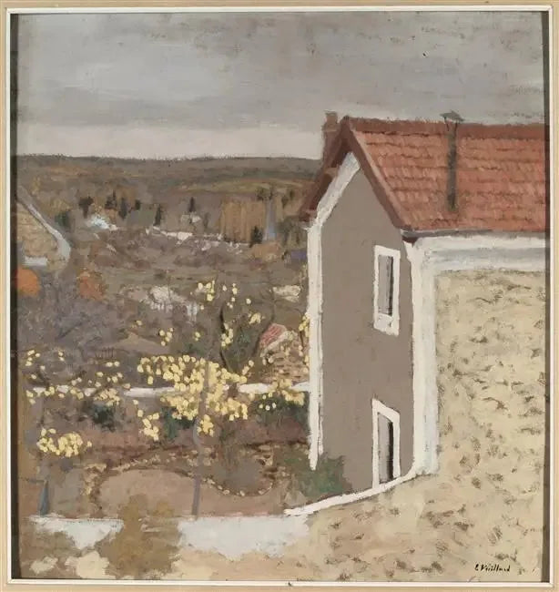 Landschap bij Étang-la-Ville - Édouard Vuillard