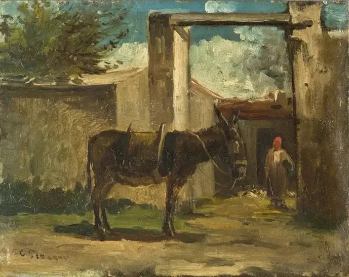 Landschap bij Montmorency - Camille Pissarro