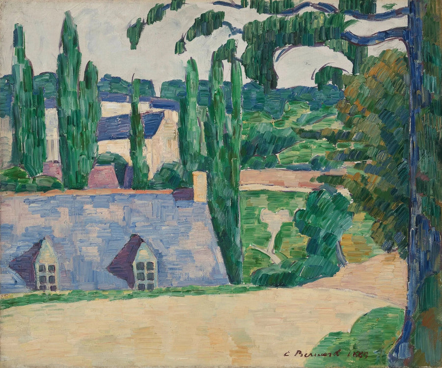 Landschap bij Pont-Aven - Émile Bernard