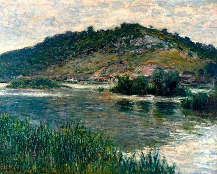 Landschap bij Port-Villez - Claude Monet