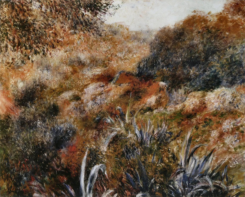 Algerijns landschap, de kloof van de wilde vrouw - Pierre-Auguste Renoir