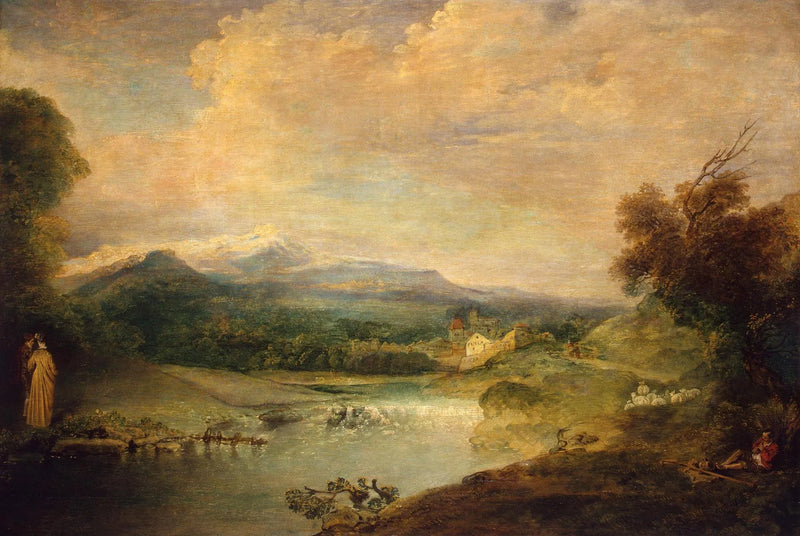 Landschap - Antoine Watteau