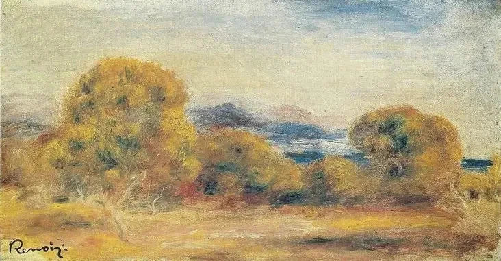 Landschap - Pierre-Auguste Renoir