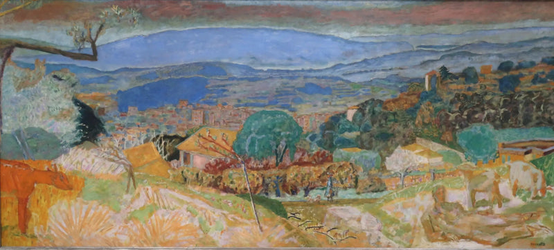 Landschap in Cannet - Pierre Bonnard