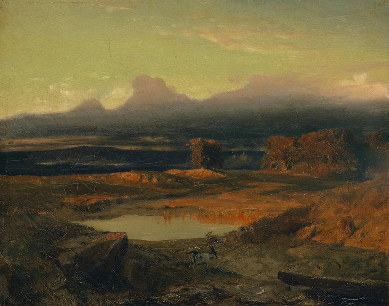 Landschap bij zonsondergang - Arnold Böcklin

Source:
Paysage au coucher du soleil - Arnold Böcklin