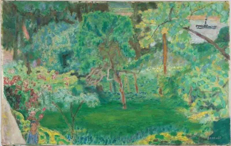 Landschap met sleepboot - Pierre Bonnard