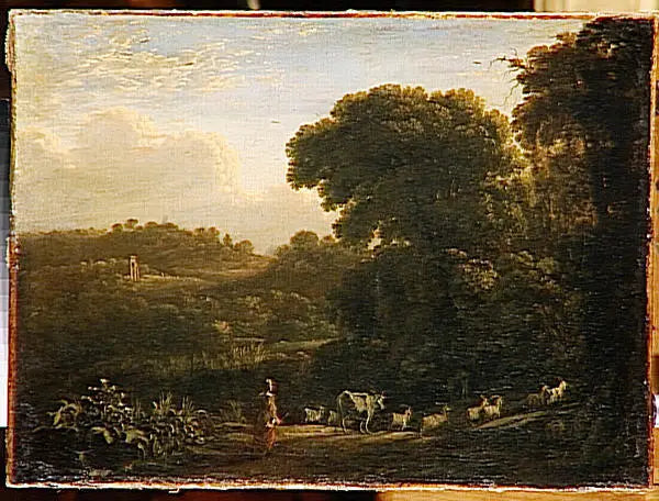 Zonsonderganglandschap - Claude Lorrain