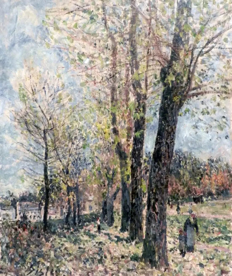 Landschap in de omgeving van Moret - Alfred Sisley