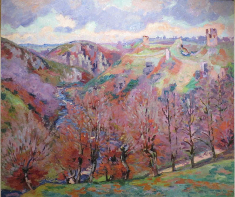 Landschap met ruïnes - Armand Guillaumin