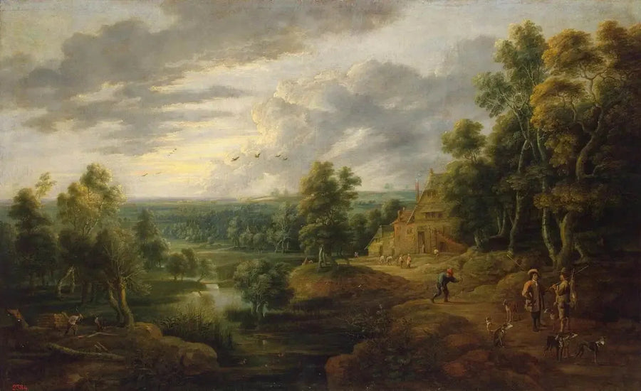 Landschap met boom aan de rand van een rivier - David Teniers de Jonge

Source:
Paysage avec arbre au bord d'une rivière - David Teniers le Jeune