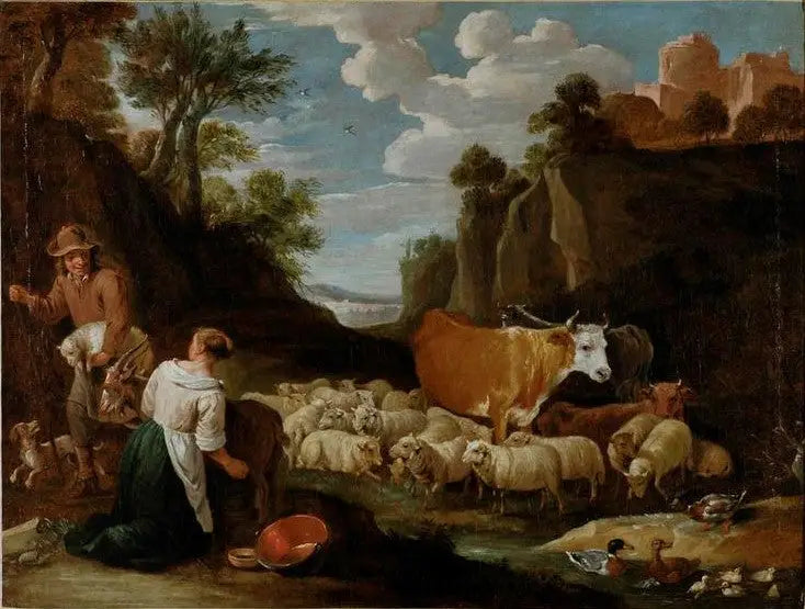 Landschap met herders en vee - David Teniers de Jonge

Source:
Paysage avec bergers et bétail - David Teniers le Jeune