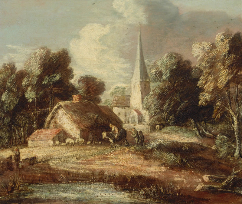 Landschap met chalet en kerk - Thomas Gainsborough

Source:
Paysage avec chalet et église - Thomas Gainsborough