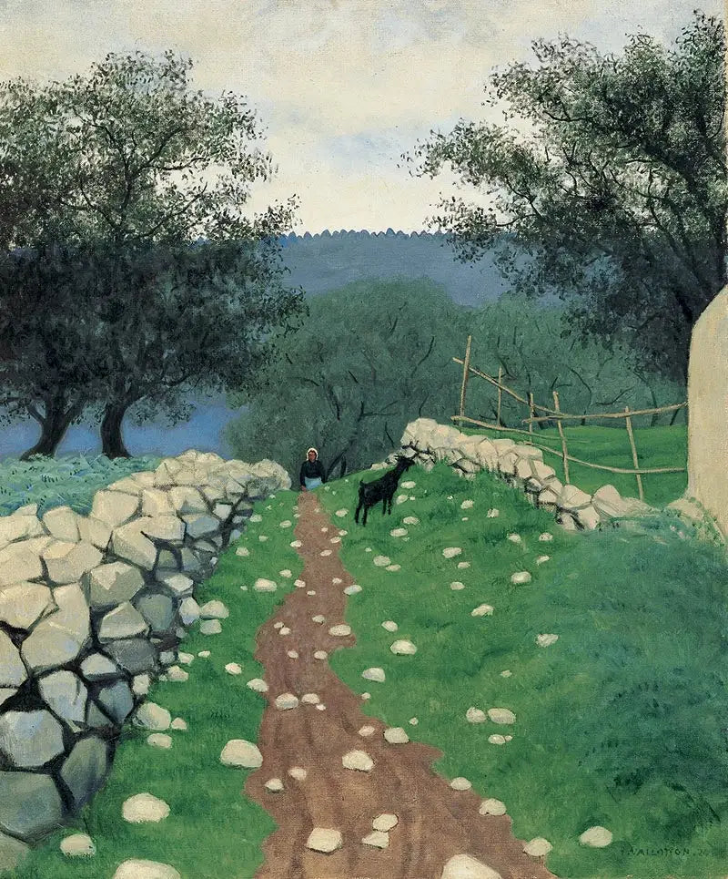 Landschap met geit, Vence - Félix Vallotton

Source:
Paysage avec chèvre, Vence - Félix Vallotton