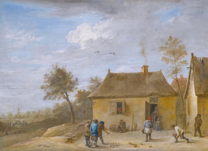 Landschap met kegelaars - David Teniers de Jonge

Source:
Paysage avec des joueurs de quilles - David Teniers le Jeune