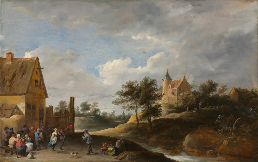 Landschap met dansende boeren - David Teniers de Jonge

Source:
Paysage avec des paysans dansant - David Teniers le Jeune