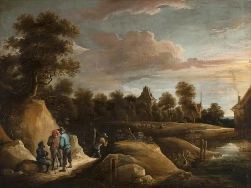 Landschap met boeren op een weg - David Teniers de Jonge

Source:
Paysage avec des paysans sur un chemin - David Teniers le Jeune