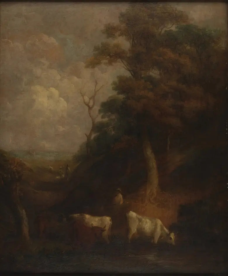 Landschap met vee en een vijver - Thomas Gainsborough

Source:
Paysage avec du bétail et un étang - Thomas Gainsborough