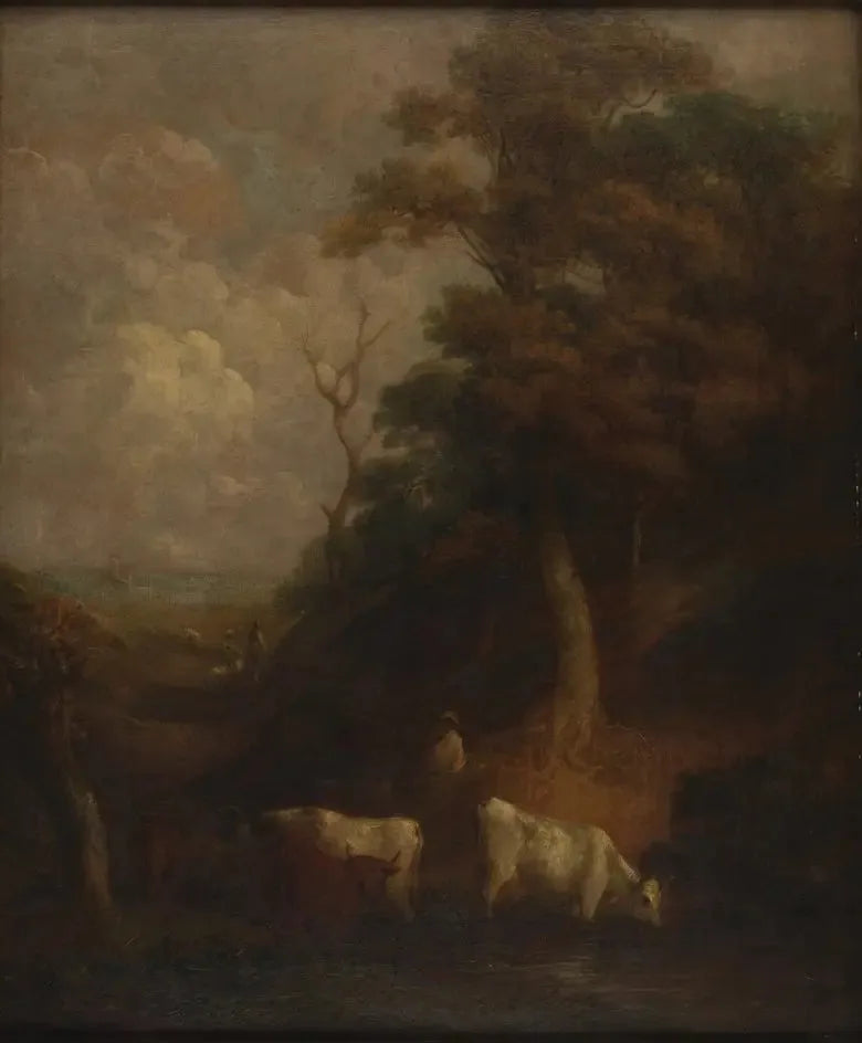 Landschap met vee en een vijver - Thomas Gainsborough

Source:
Paysage avec du bétail et un étang - Thomas Gainsborough