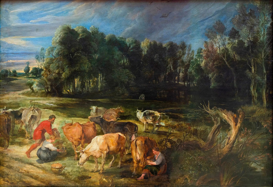 Landschap met vee - Peter Paul Rubens