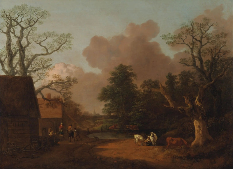 Landschap met de melkmeid - Thomas Gainsborough

Source:
Paysage avec la laitière - Thomas Gainsborough