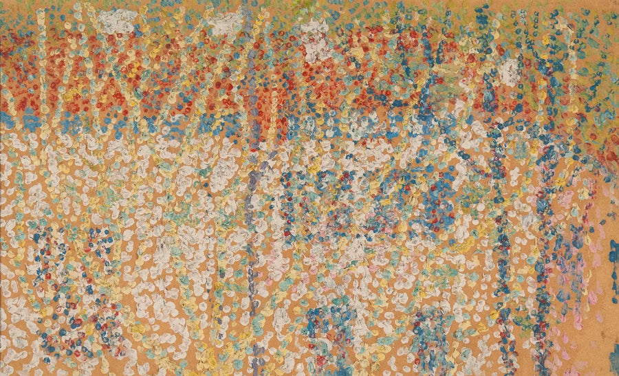 Landschap met rood huis - Kazimir Malevich