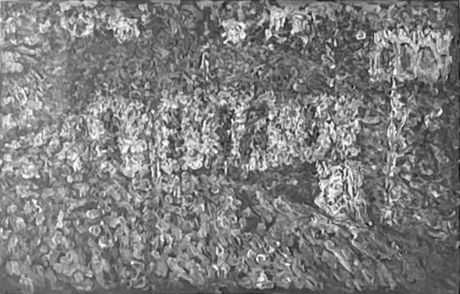 Landschap met huizen en waterloop - Kazimir Malevich