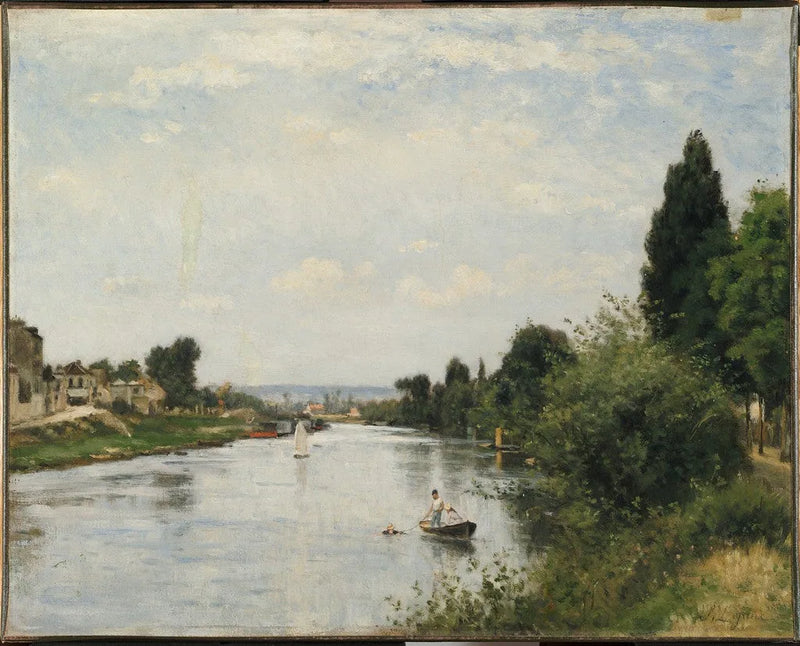 Landschap met rivier - Stanislas Lépine