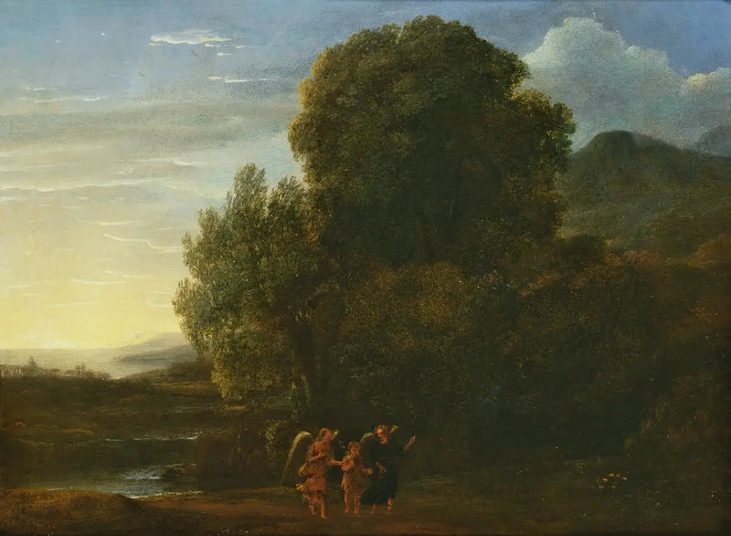 Landschap met Sint-Jan de Doper - Claude Lorrain