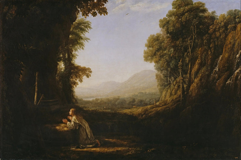 Landschap met Sint Maria van Cervelló - Claude Lorrain