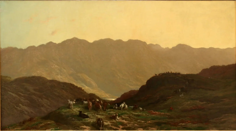 Landschap met kudde - Gustave Doré