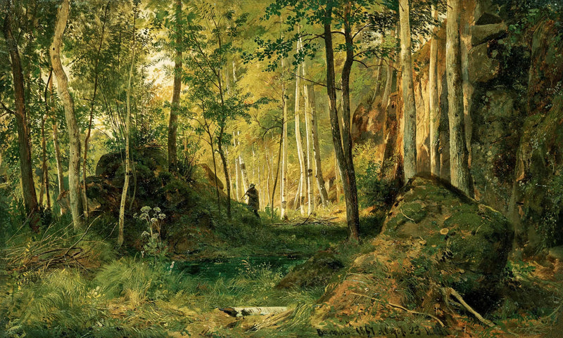 Landschap met een jager. Valaam-eiland - Ivan Chichkine

Source:
Paysage avec un chasseur. Île de Valaam - Ivan Chichkine