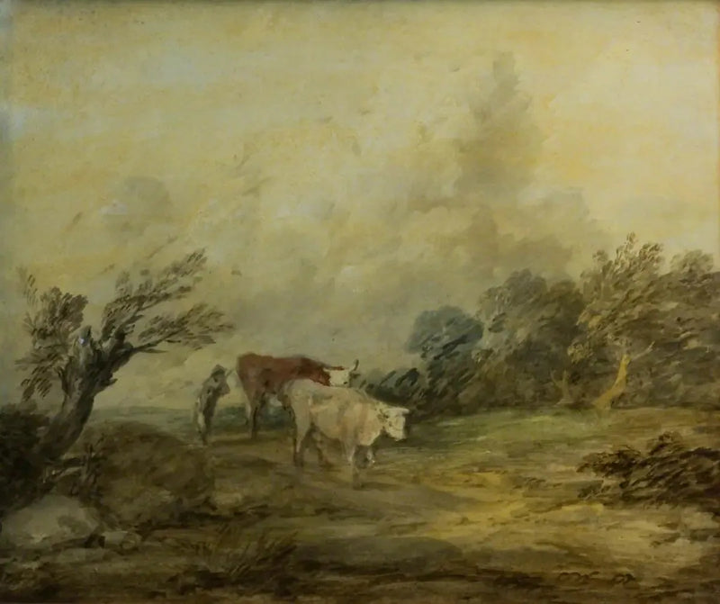 Landschap met een boer die koeien leidt - Thomas Gainsborough

Source:
Paysage avec un paysan conduisant des vaches - Thomas Gainsborough