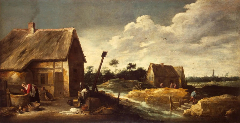 Landschap met een dienstmeid bij de put - David Teniers de Jonge

Source:
Paysage avec une servante au puits - David Teniers le Jeune